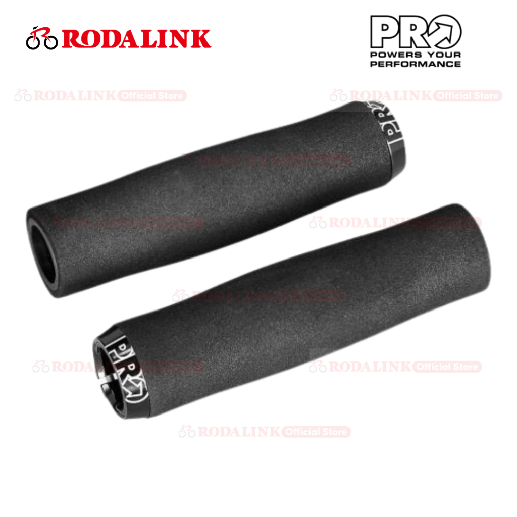 Pro Handle Grip Sepeda Foam Lock 132 mm | Handle Grip Sepeda MTB, City & Touring