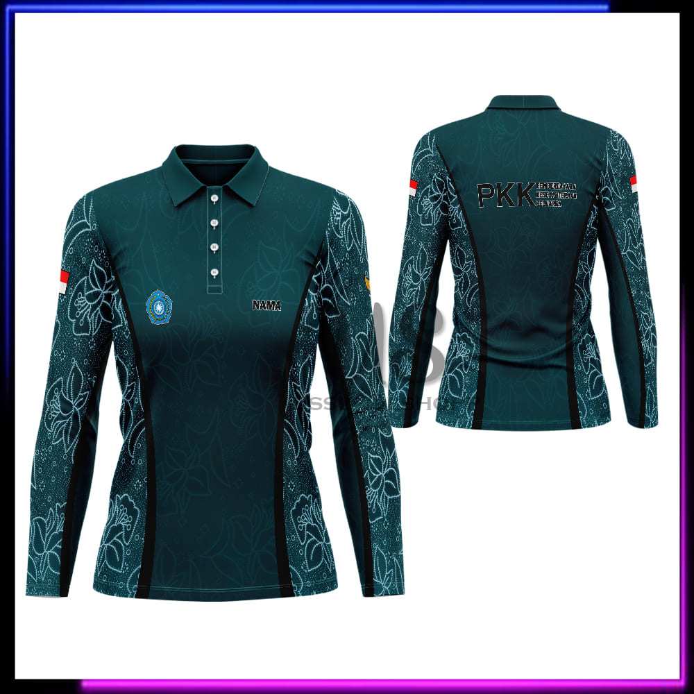 Seragam Batik Pkk Nasional Terbaru Fullprint seragam batik PKK Wanita Baju Batik PKK Nasional