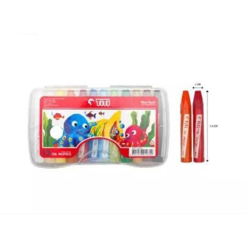 Krayon Titi 12 warna