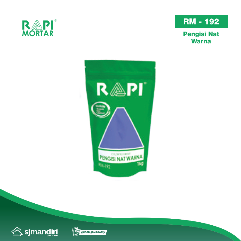 Rapi Mortar RM 192 Rapi Pengisi Nat Mortar Instan Semen Instan