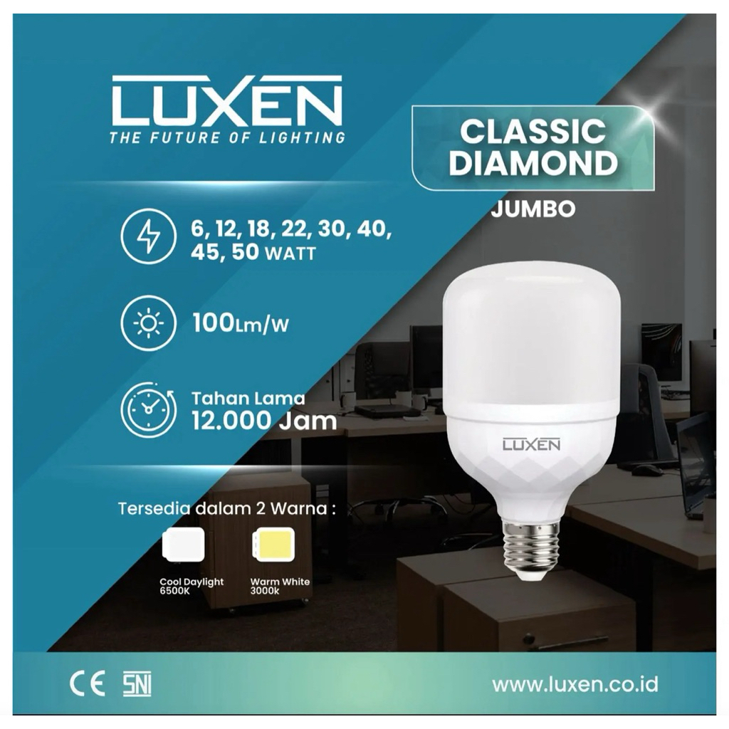 LED CAPSULE LUXEN 12W/ LAMPU CAPSULE LUXEN 12W LED