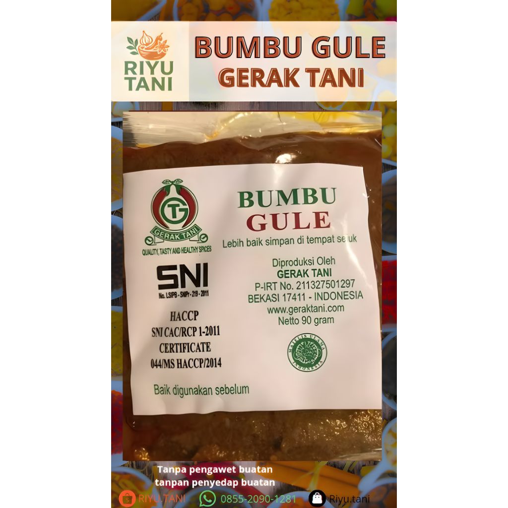 BUMBU GULE — GERAK TANI | RIYU TANI