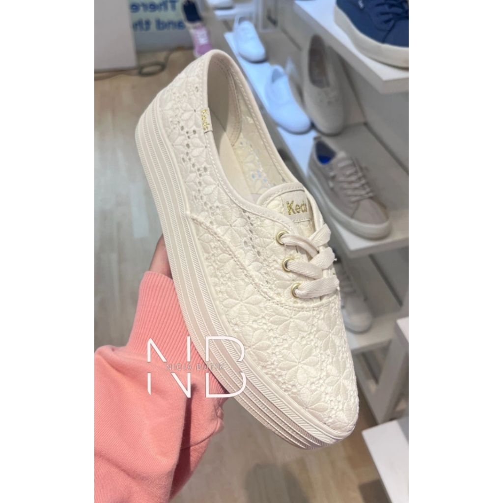 Sepatu keds point festival eyelet sale