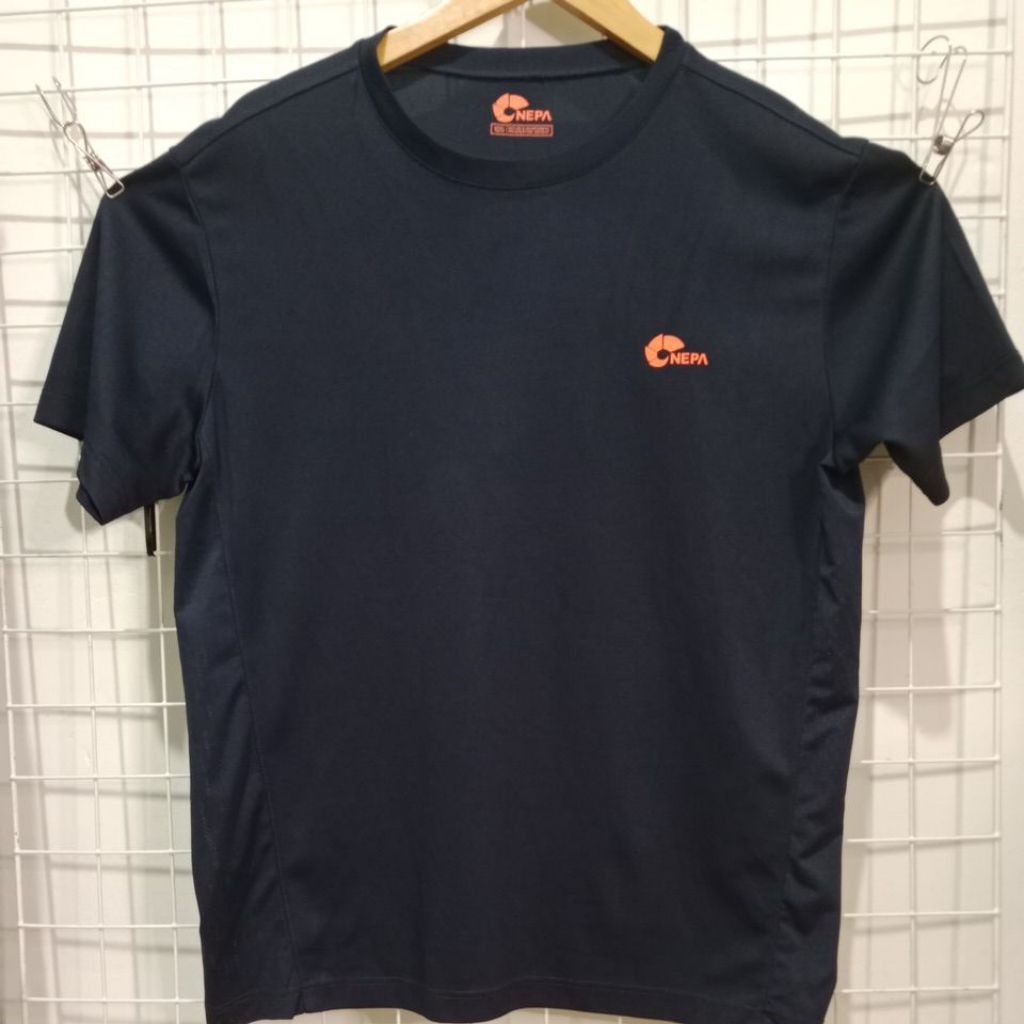 Jersey drifit Nepa Size S LD 105-110 Warna Navy Pekat