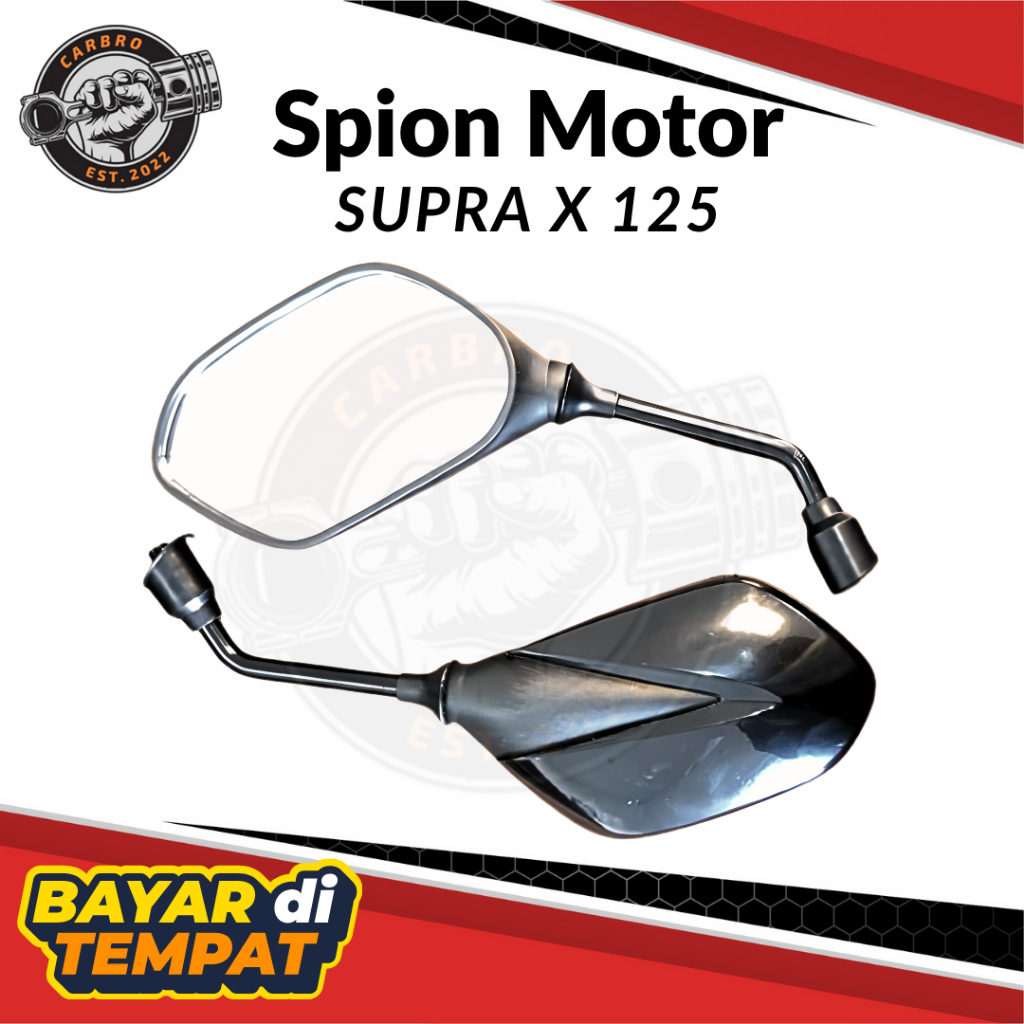 Spion Supra 125/spion Vario Old/spion Supra 125 Kaca Cembung