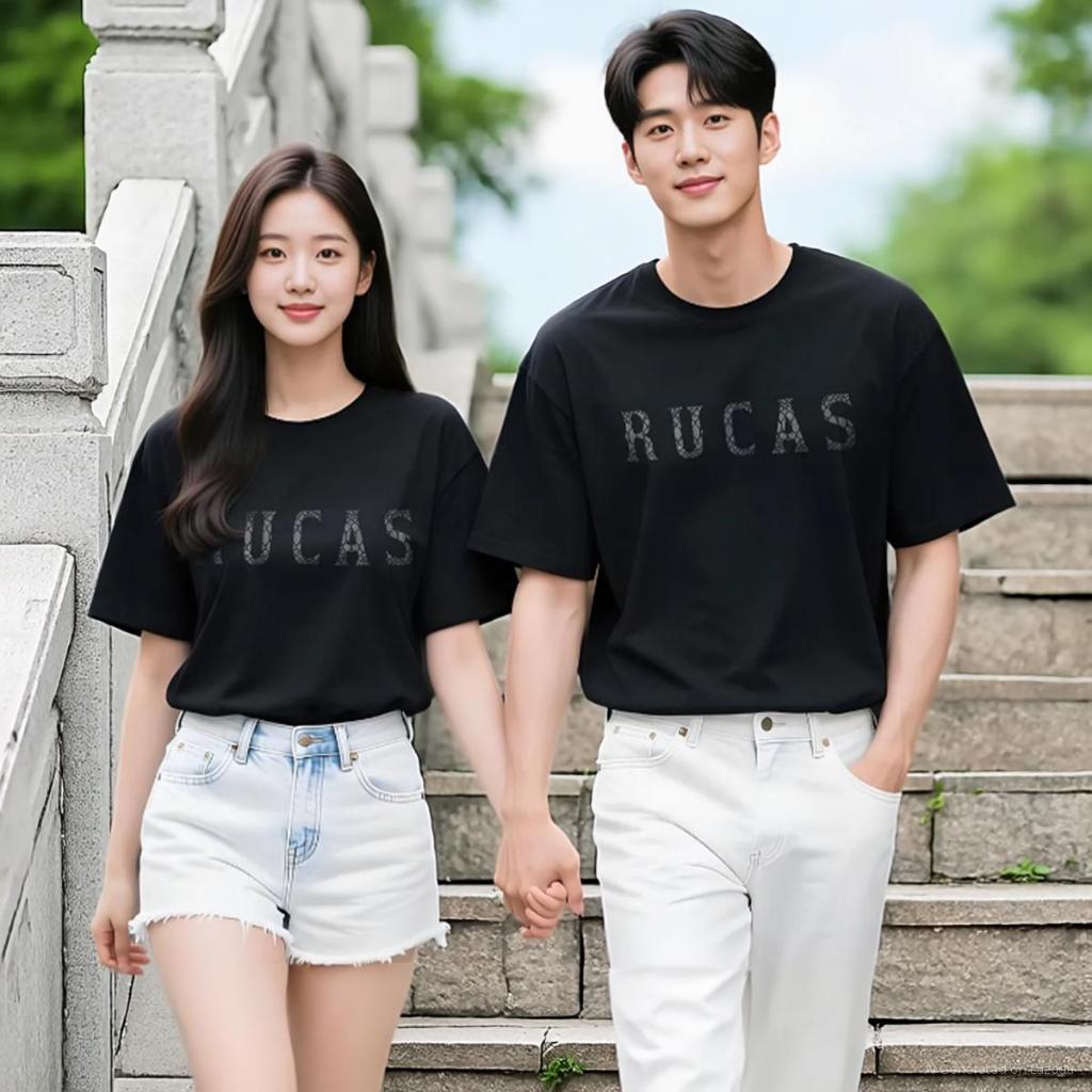 T-SHIRT RUCAS KAOS OVERSIZE UNISEX BAJU KAOS RUCAS PREMIUM UKURAN M-XXL