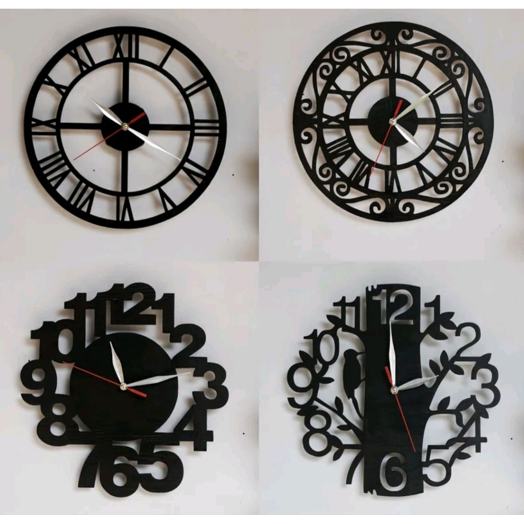 jam dinding Classic/jam dinding asli kayu 100persen/jam dinding mewah