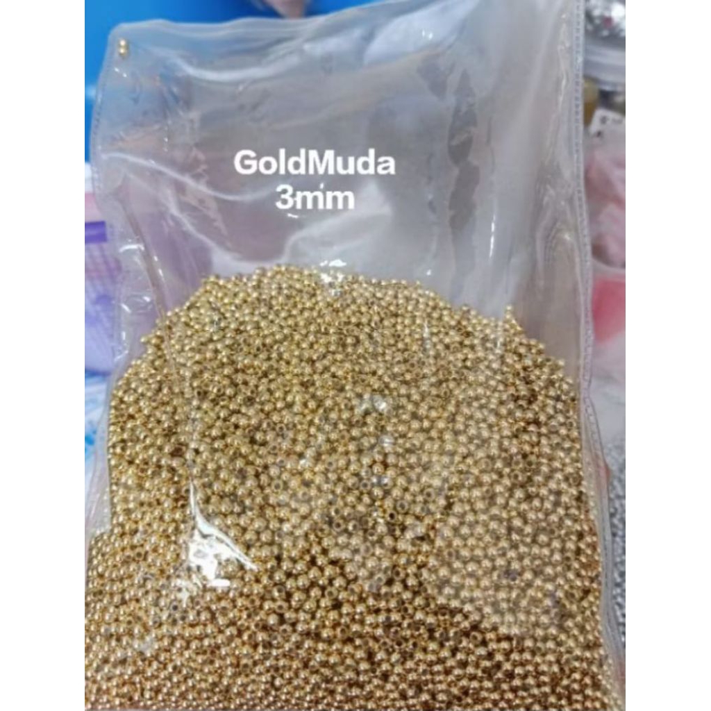 (GROSIR) PAYET MUTIARA SEMI JEPANG 3mm 1PACK (-+250Gram)