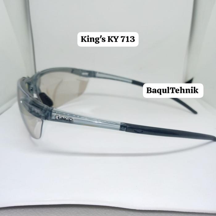 Kacamata Safety King's KY 713 Silver