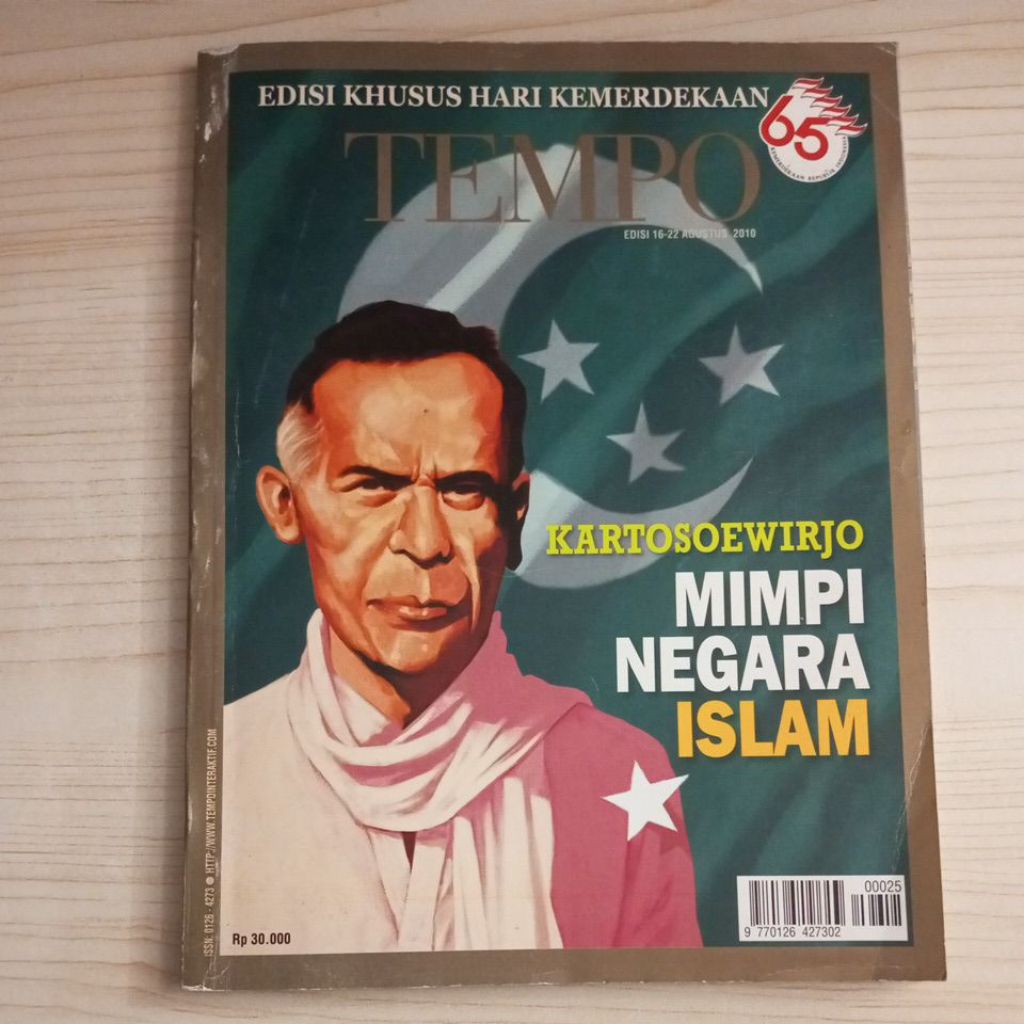 MAJALAH TEMPO EDISI KHUSUS KEMERDEKAAN EDISI 16 22 AGUSTUS 2010 KARTOSOEWIRJO MIMPI NEGARA ISLAM