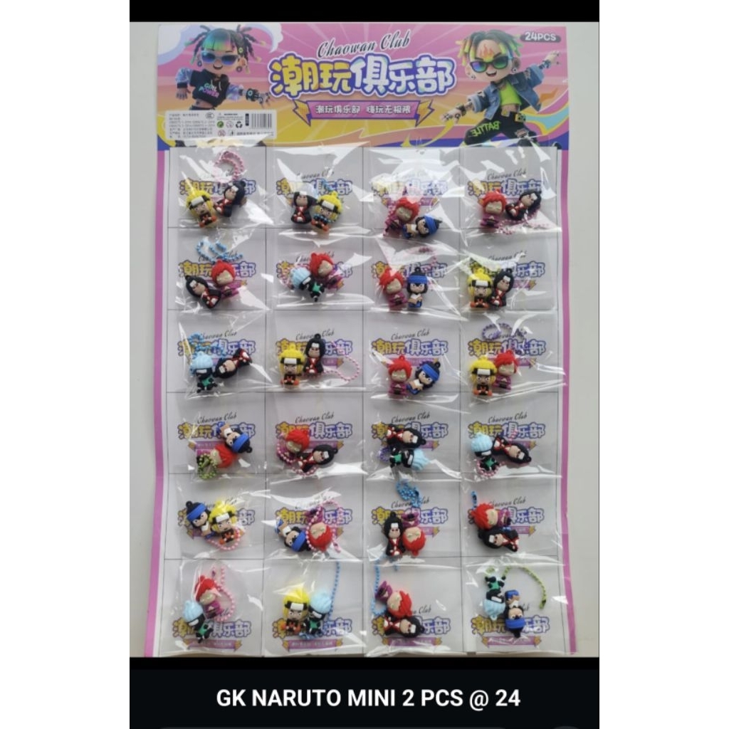 Ganci Noruto Mini layar 2pc @20