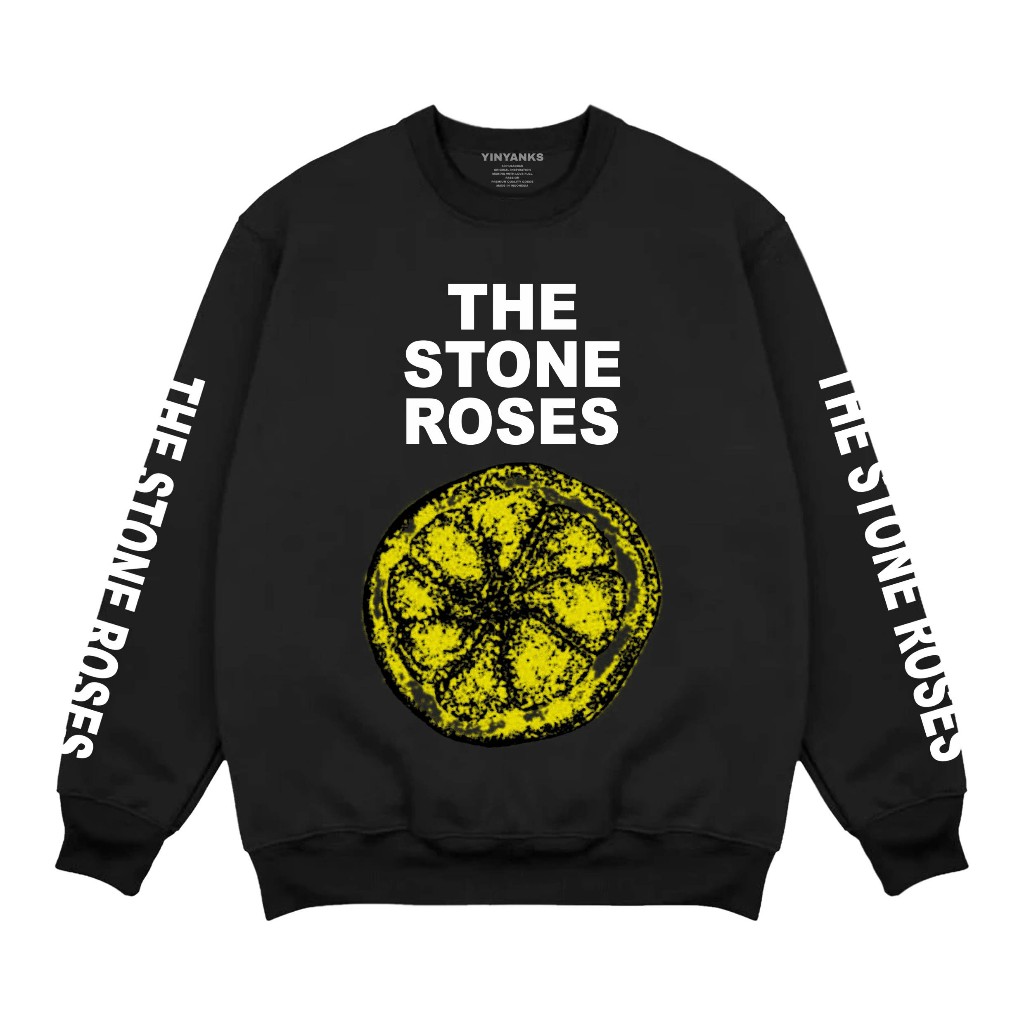 Yinyanks Crewneck New The Stones Roses sweatshirt musik Unisex