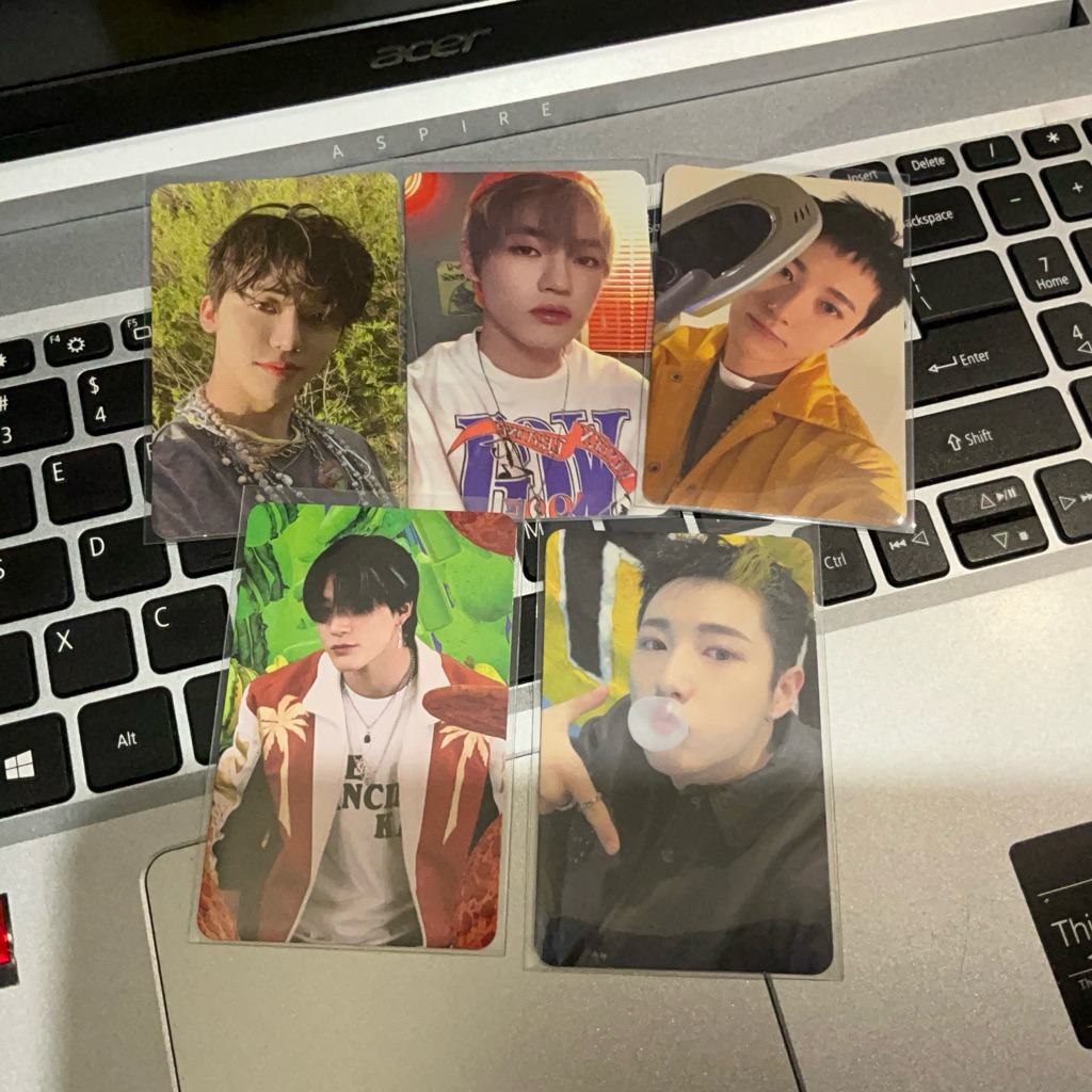 wts aab pc nct dream renjun jaemin jeno chenle beatbox hot sauce hello future photocard