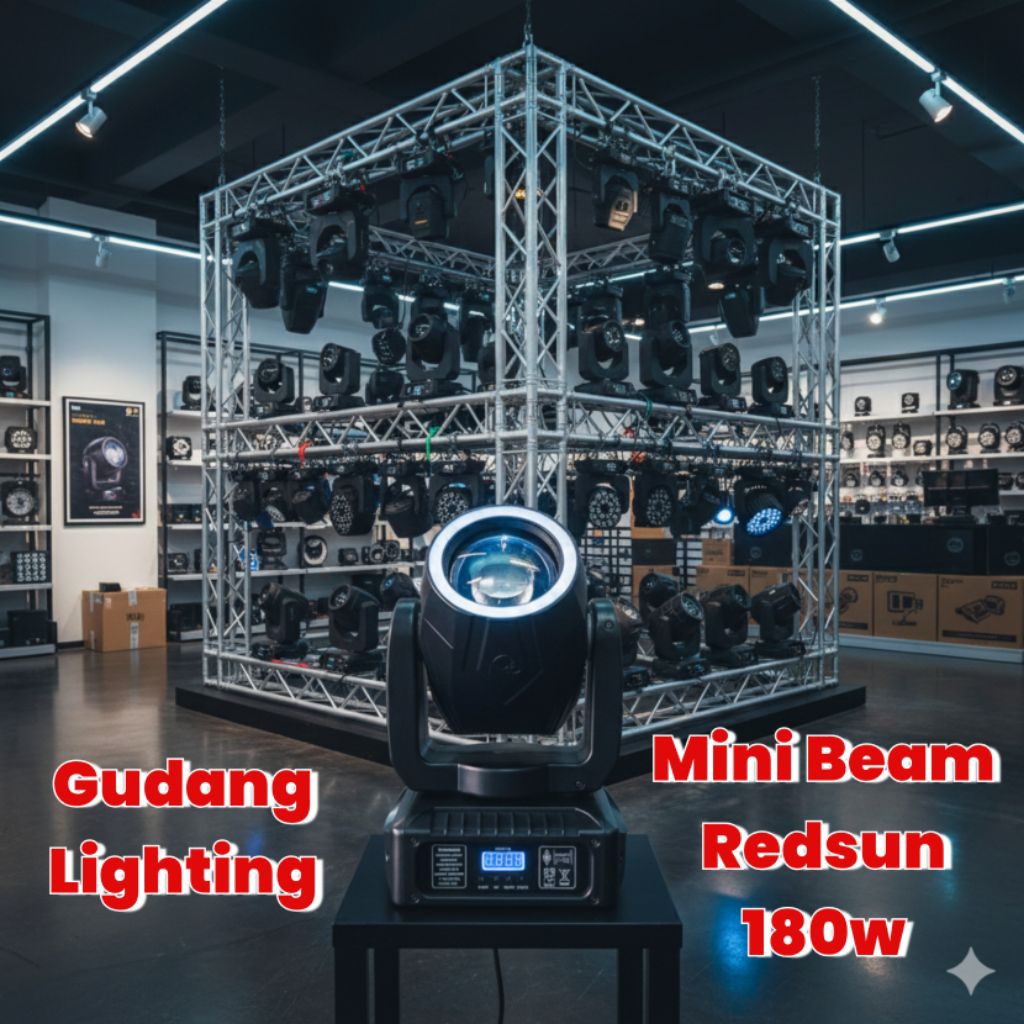 Mini Beam  Redsun 180 Promax Ada Ring Led