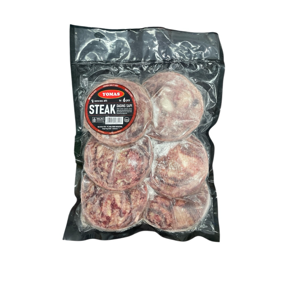 YOMAS DAGING STEAK 6 PCS