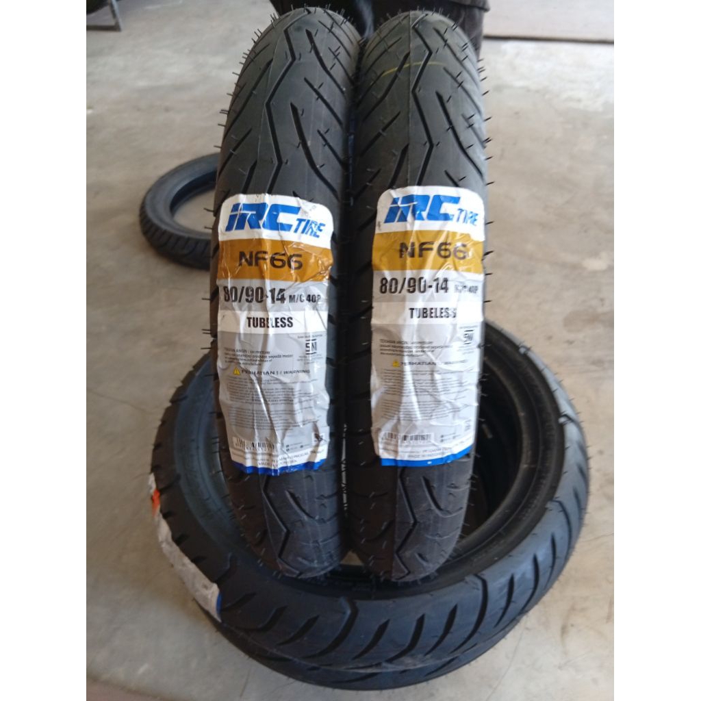BAN TUBLESS IRC 80/90 RING 14