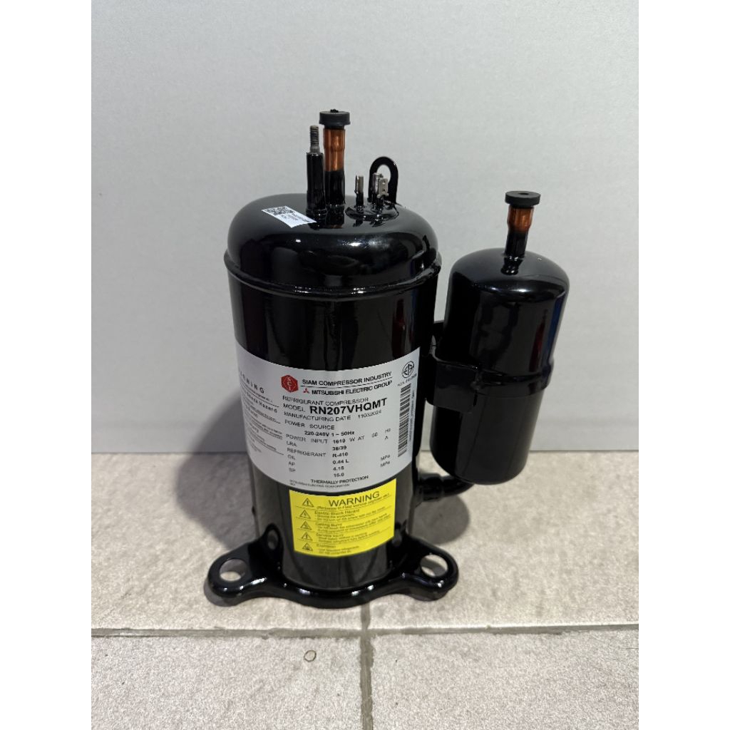 KOMPRESOR AC MITSUBISHI SIAM RN207VHQMT | KOMPRESOR AC 2PK R410