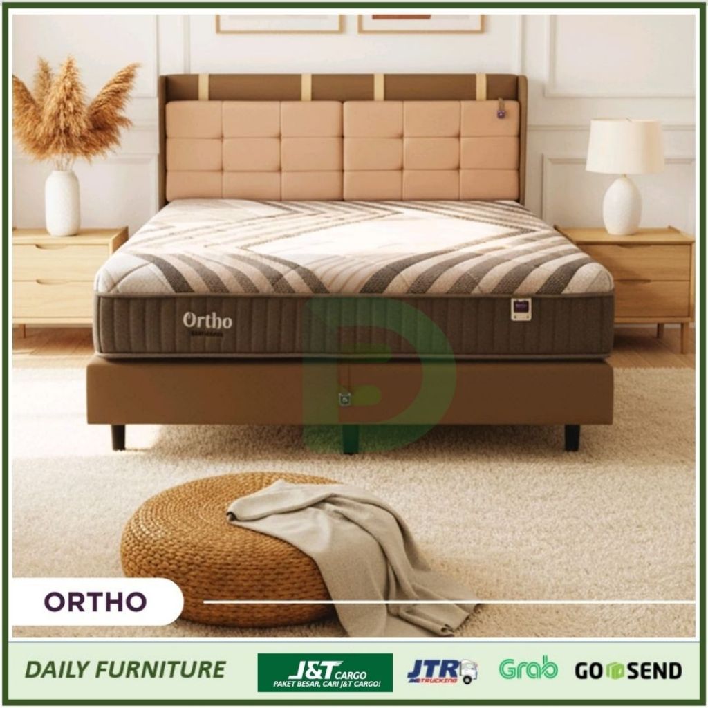MATRAS ANGEL SPRINGBED 6KK TYPE ORTTO KASUR ORTHOPEDIC KERAS PROMO SET SPRING BED DOUBLE KINGSIZE