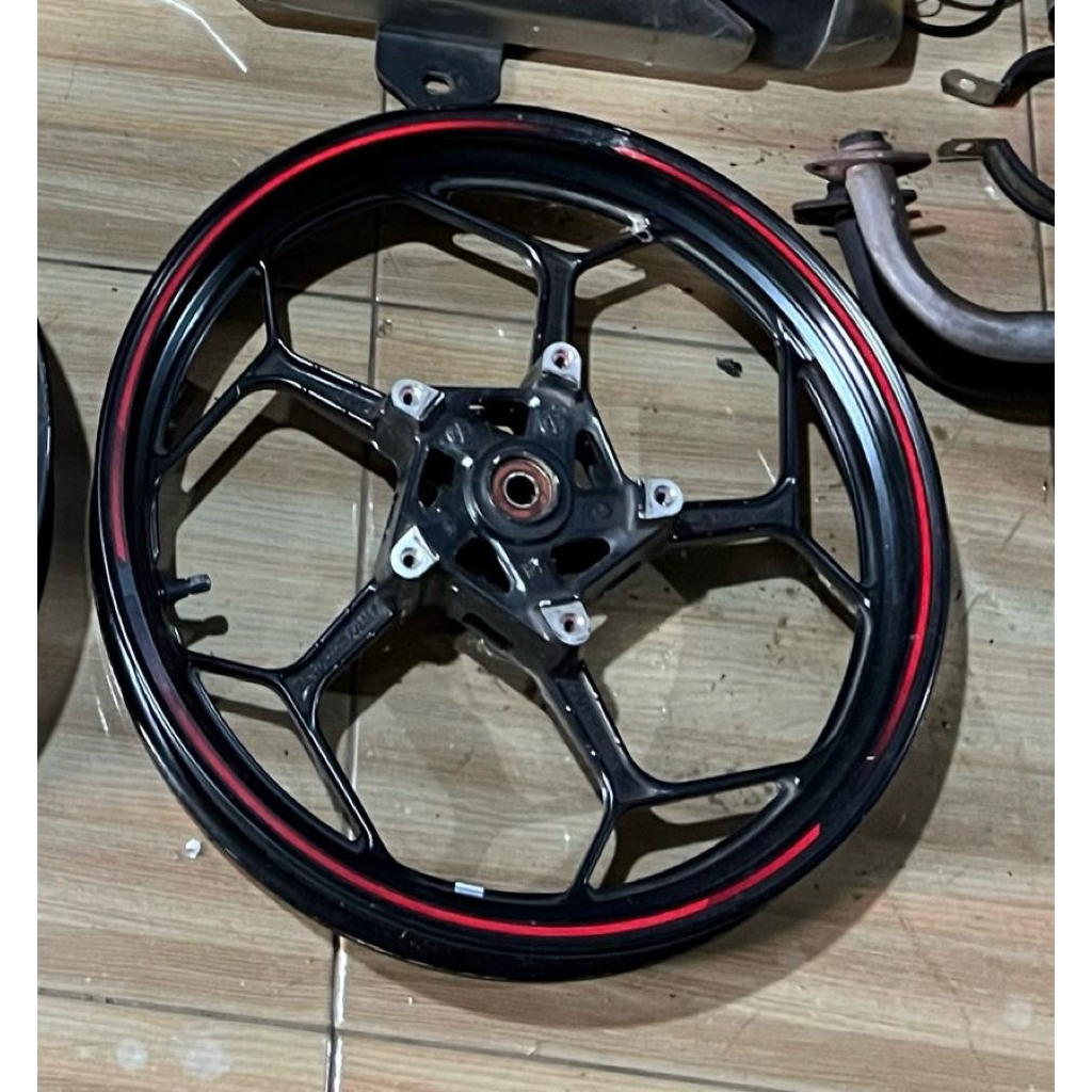 velg depan ori Ninja 250fi old