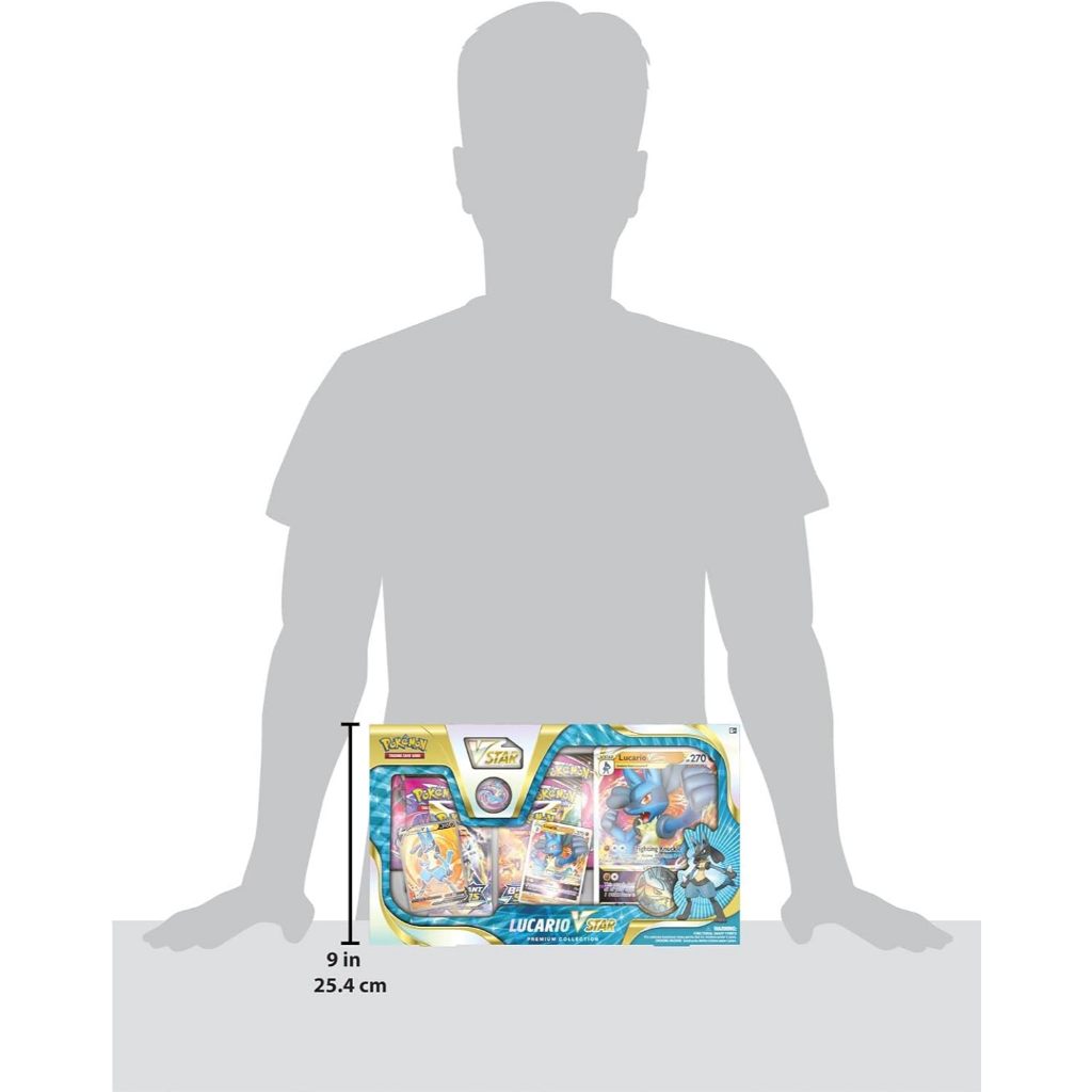 TERUJI Pokemon TCG: Lucario VSTAR Premium Collection [Kode 1Kode 2Kode 3Kode 4Kode 5Kode 6Kode 7Kode
