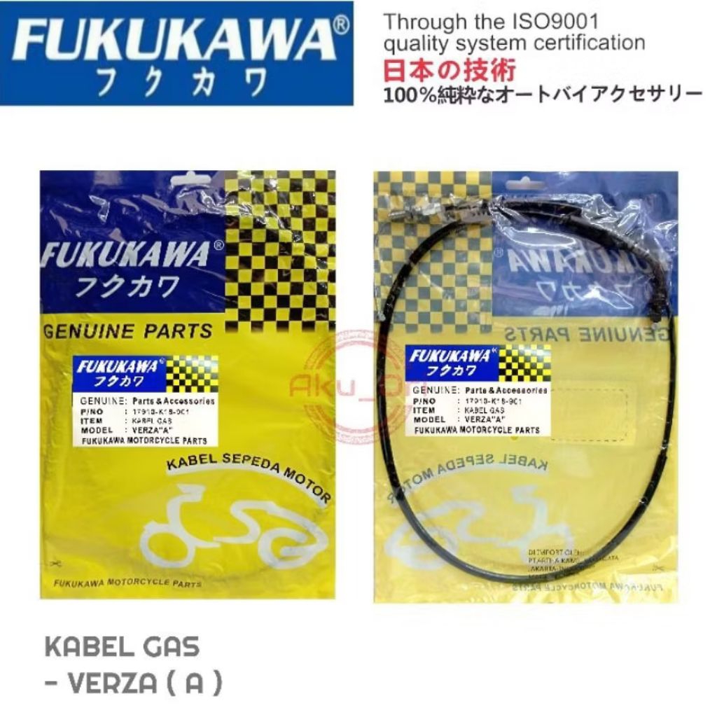 KABEL GAS VERZA 150 (A) FUKUKAWA kabel gas verza 150 bagian A