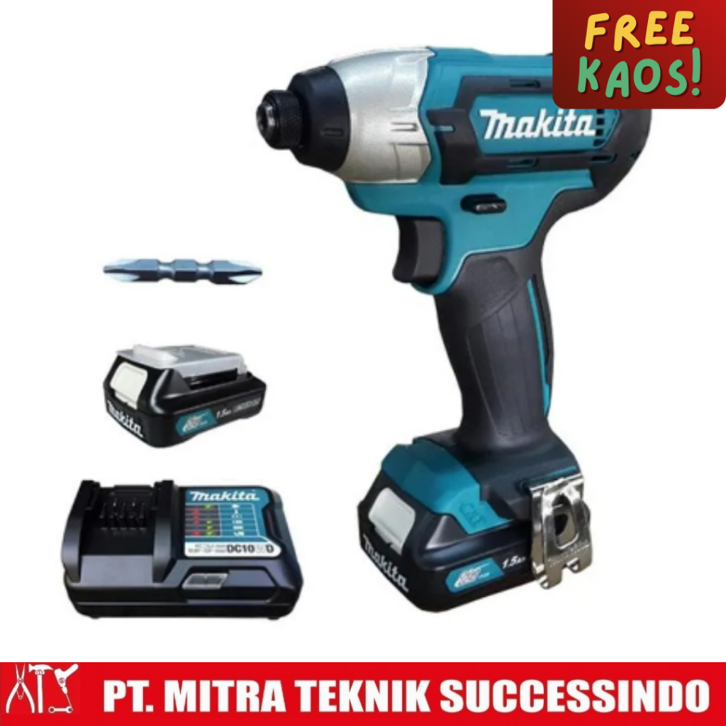 MAKITA CORDLESS IMPACT DRIVER (TD110DWYE) / BOR CAS / PEMBUKA BAUT CAS