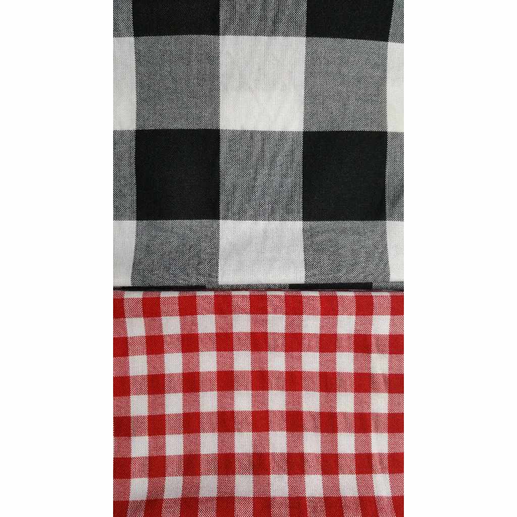 Kain Kotak Kotak Catur Hitam Putih Poleng Bali Motif Lengkap