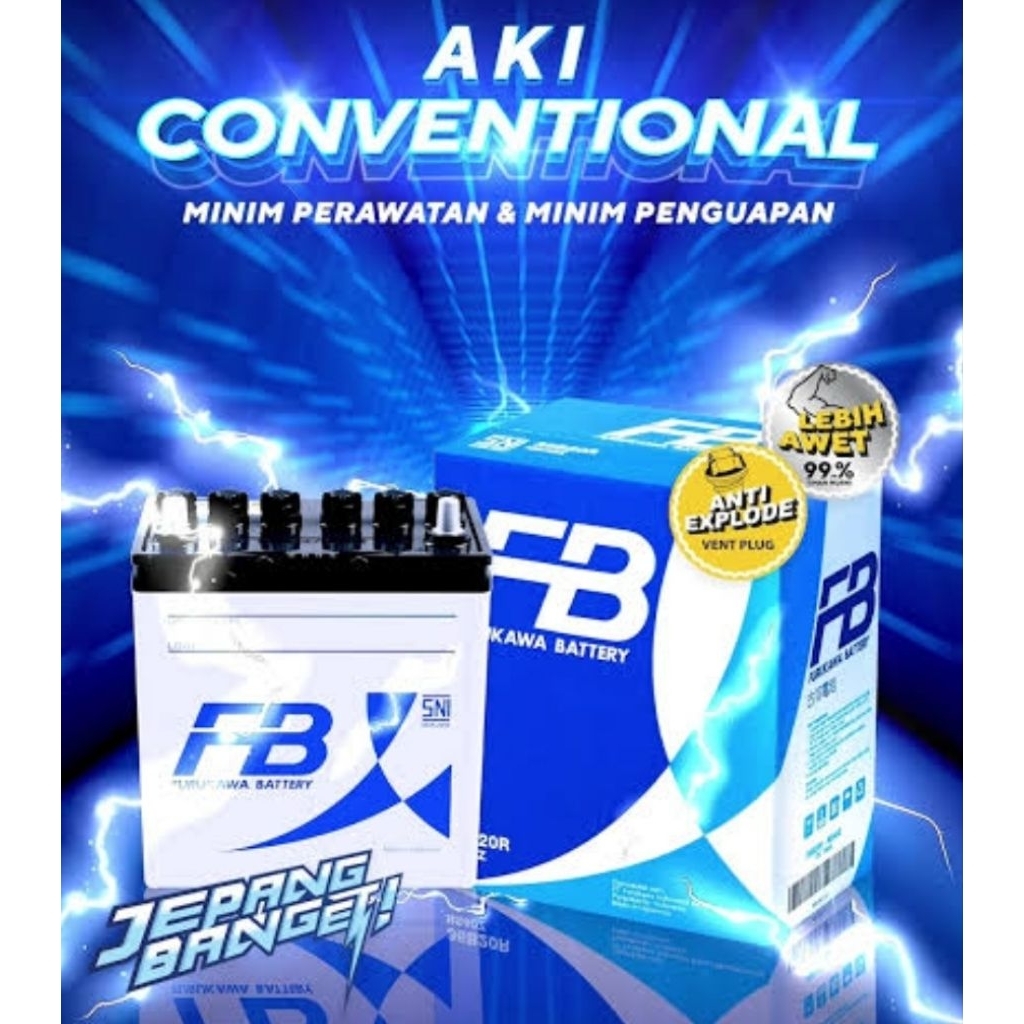 Aki Mobil FURUKAWA NS40Z 12V / 35Ah Aki Basah untuk mobil Avanza Xenia Rush Terios DLL