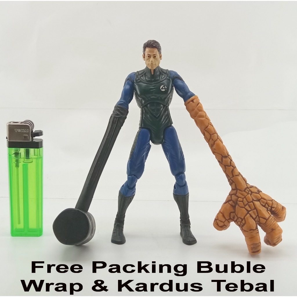 Mr Fantastic Rise of the Silver Surfer Power Switching Marvel Fantastic Four Hasbro 2007 Original Lo