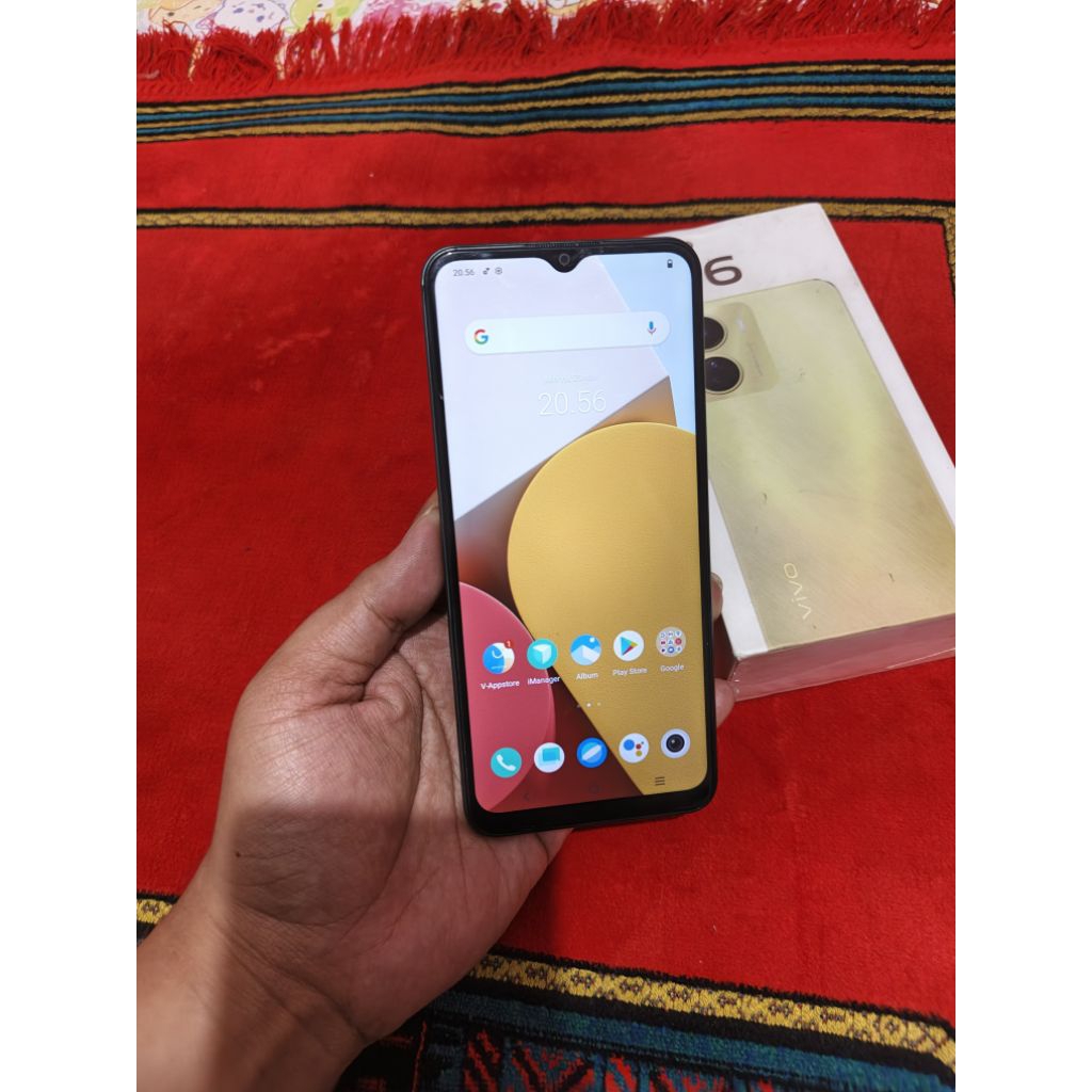 vivo y16 64gb fulset lengkap garansi resmi hp bekas murah ky samsung a50s