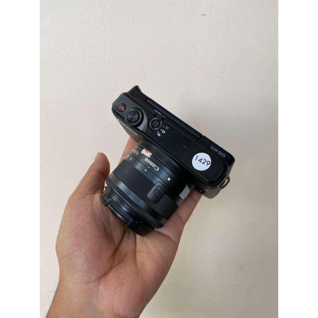 CANON EOS M10 KIT 15-45MM SECOND BEKAS CANON M10 BEKAS MULUS CANON M10 NORMAL SEMUA SIAP PAKAI CANON