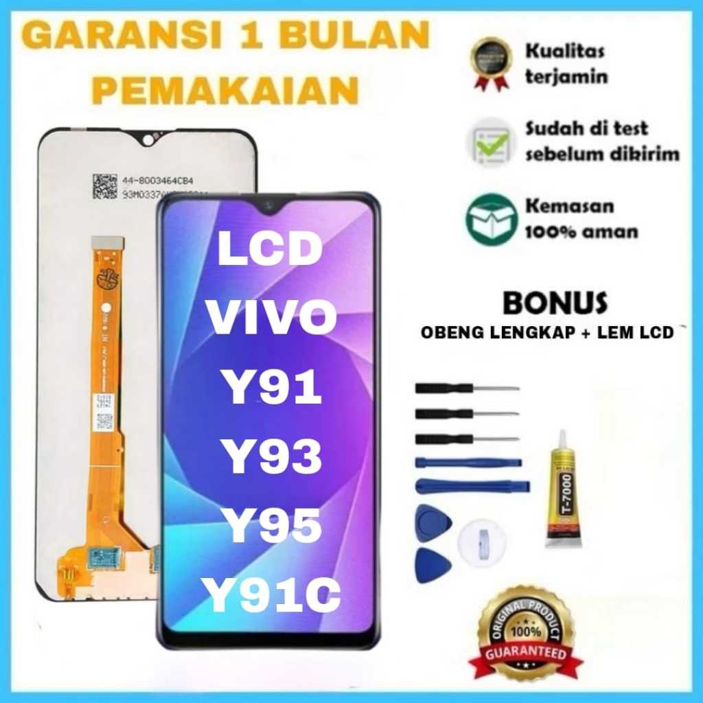 (LCD+LEM+OBENG) LCD VIVO Y91 / Y91C / Y93 / Y95 / FULLSET ORIGINAL