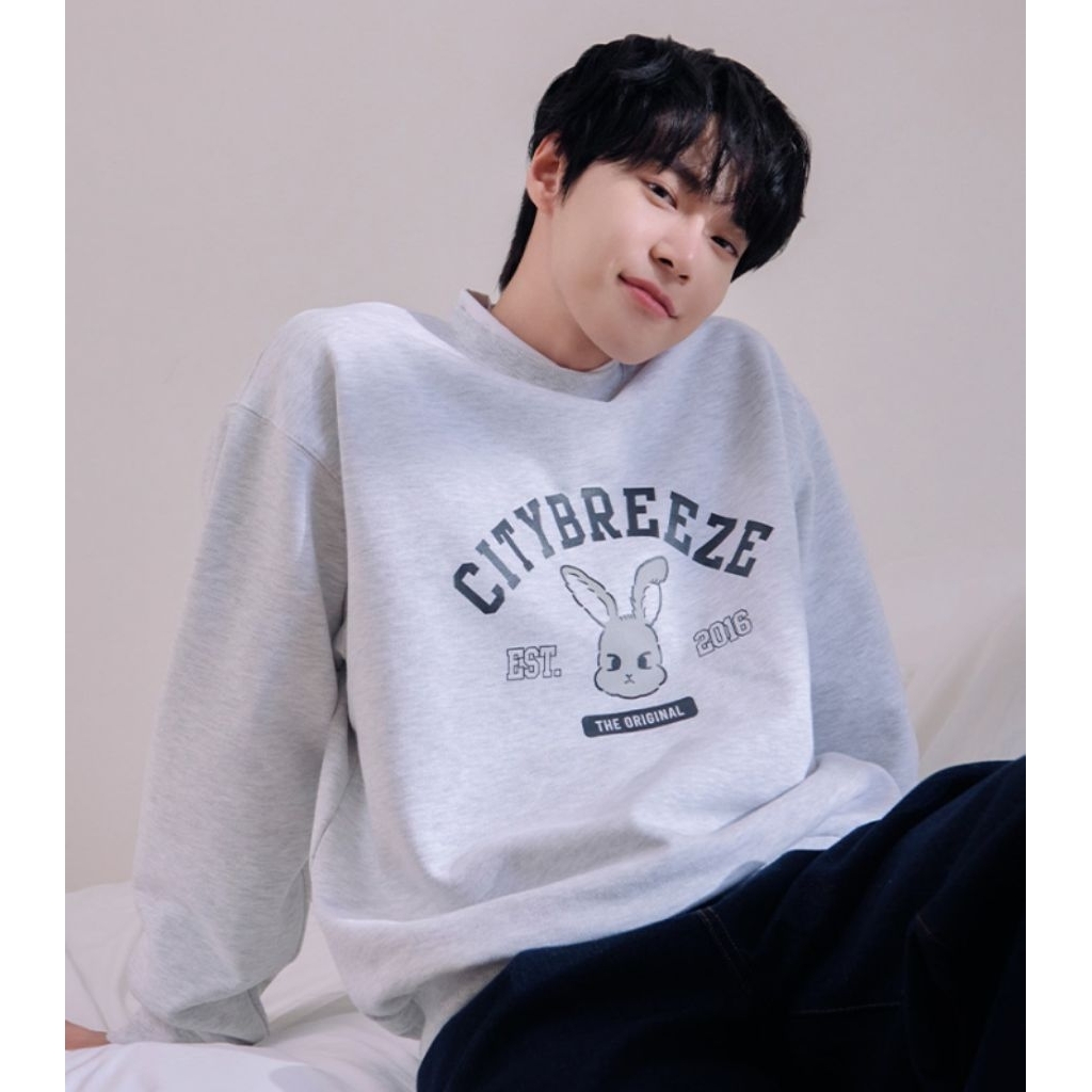 ( ready stok) citybreeze original sweatshirt doyoung nct 127 fre gift