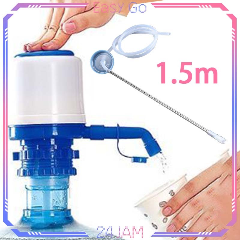 Selang Kompa Air Galon 150cm Selang Galon Air Minum Selang Silikon Pompa Galon Foodgrade Selang Air 