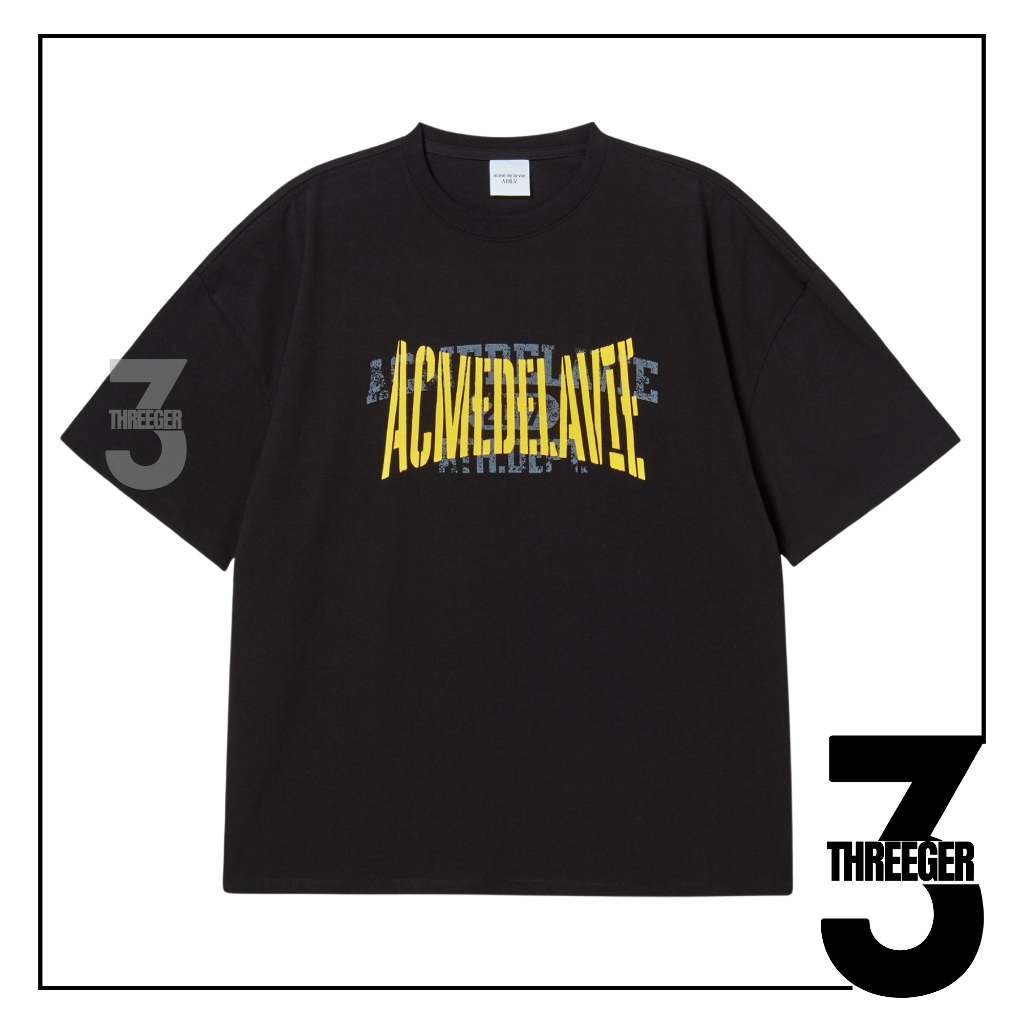 ADLV Double Layer Logo Wide Tee Black Original
