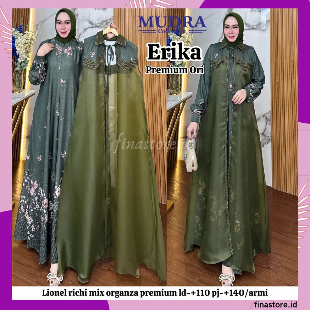 Gamis Mudra Collection / Gamis Terbaru / Gamis Wanita / Gamis Premium / Gamis Pesta / One Set / Sete