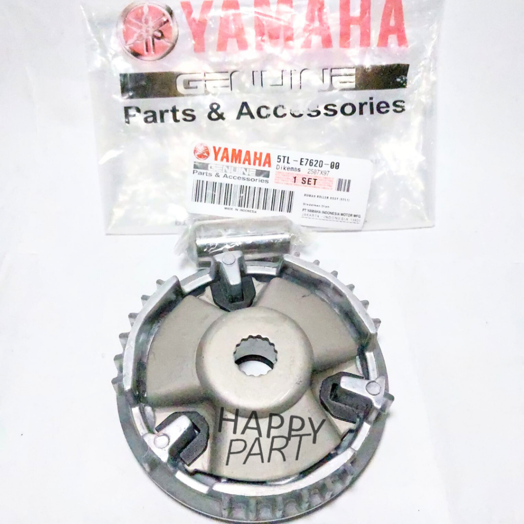 Rumah roller assy Mio Karbu Mio Lama Mio Sporty Mio Soul Karbu 5TL RUMAH ROLLER ROLER ASSY SET FULL