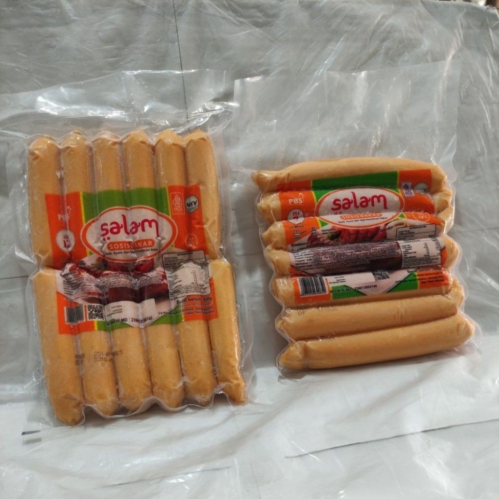 SALAM Sosis Bakar Ayam Dan Sapi  500gr (2 Variant)