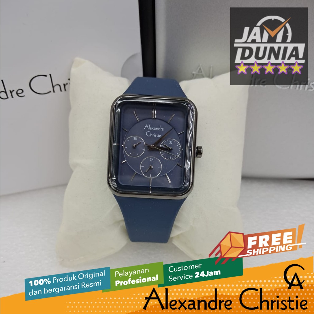 JAM TANGAN WANITA ALEXANDRE CHRISTIE CHRONOGRAPH ORIGINAL 2744 AC 2744 AC2744 ACF2744 JAM AC CHRONOG