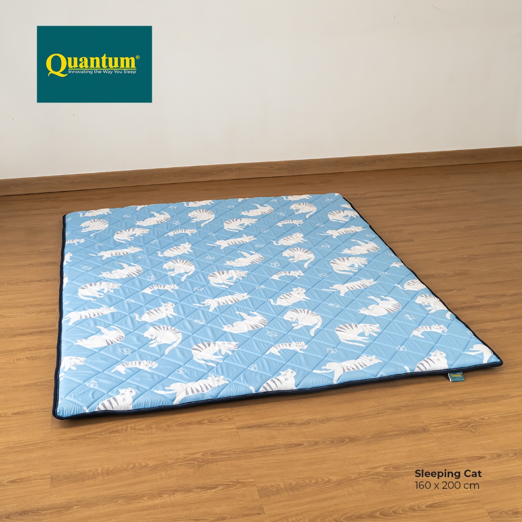 Quantum Kasur Lantai 160 x 200 Karakter - Busa Lipat Gulung Travel