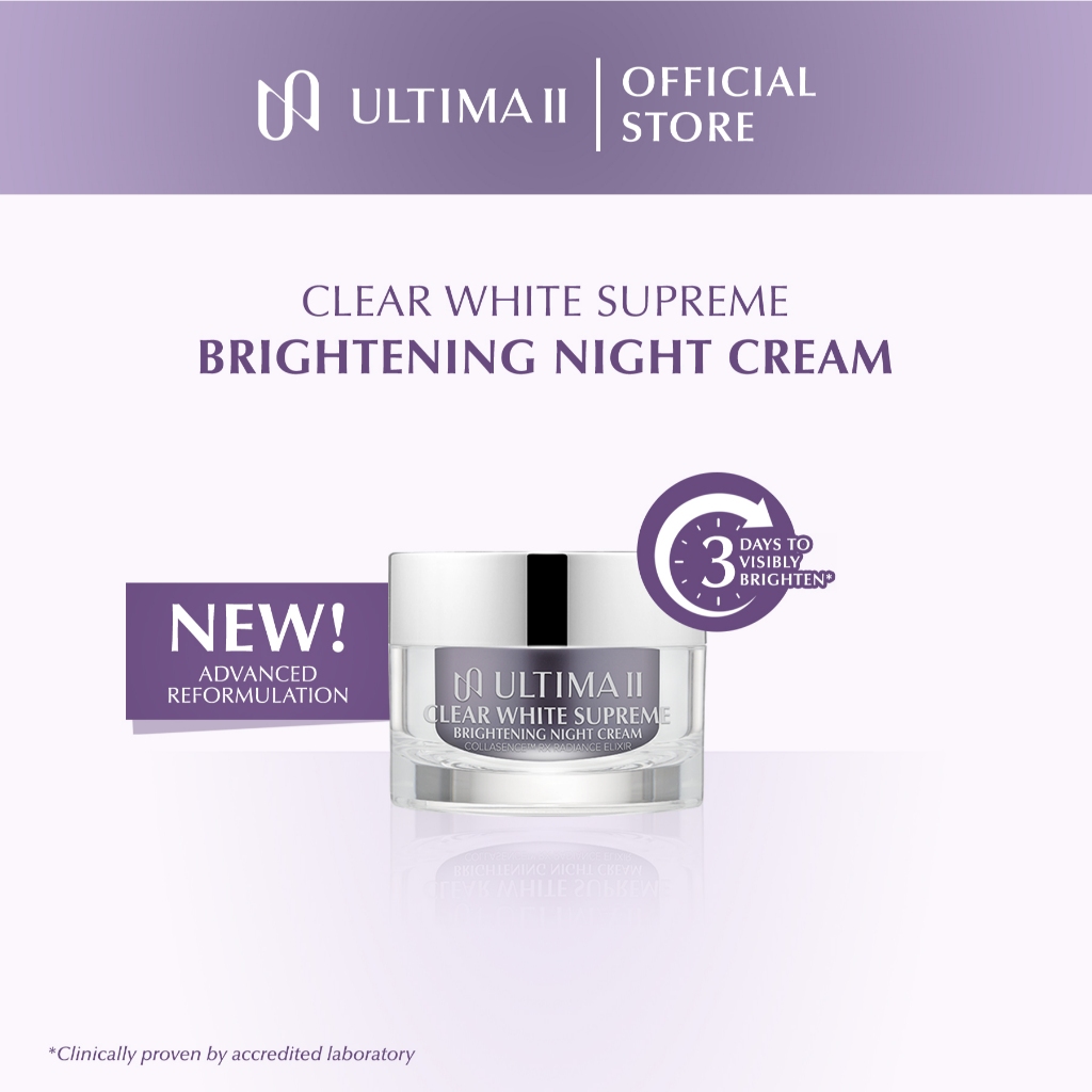 ULTIMA II Clear White Supreme Brightening Night Cream 50ml
