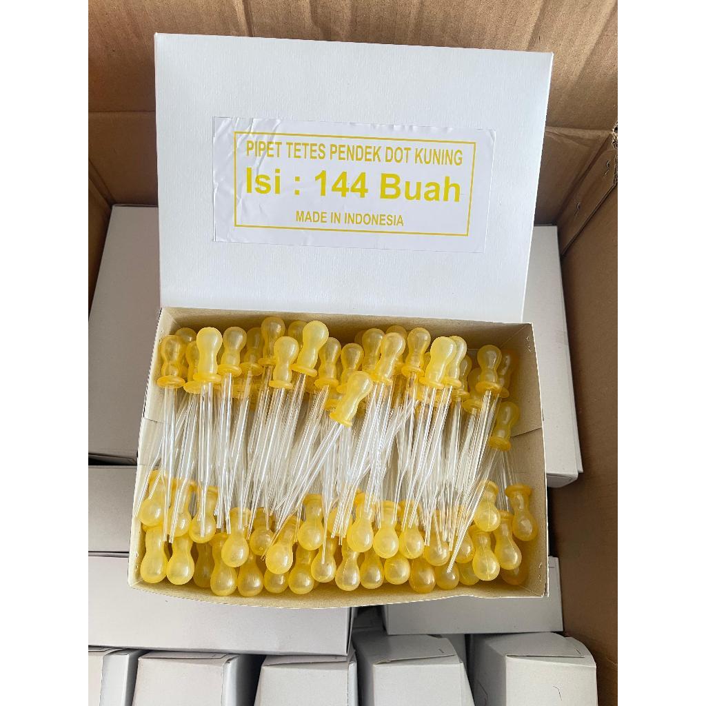 pipet tetes kaca laboratorium (GROSS)