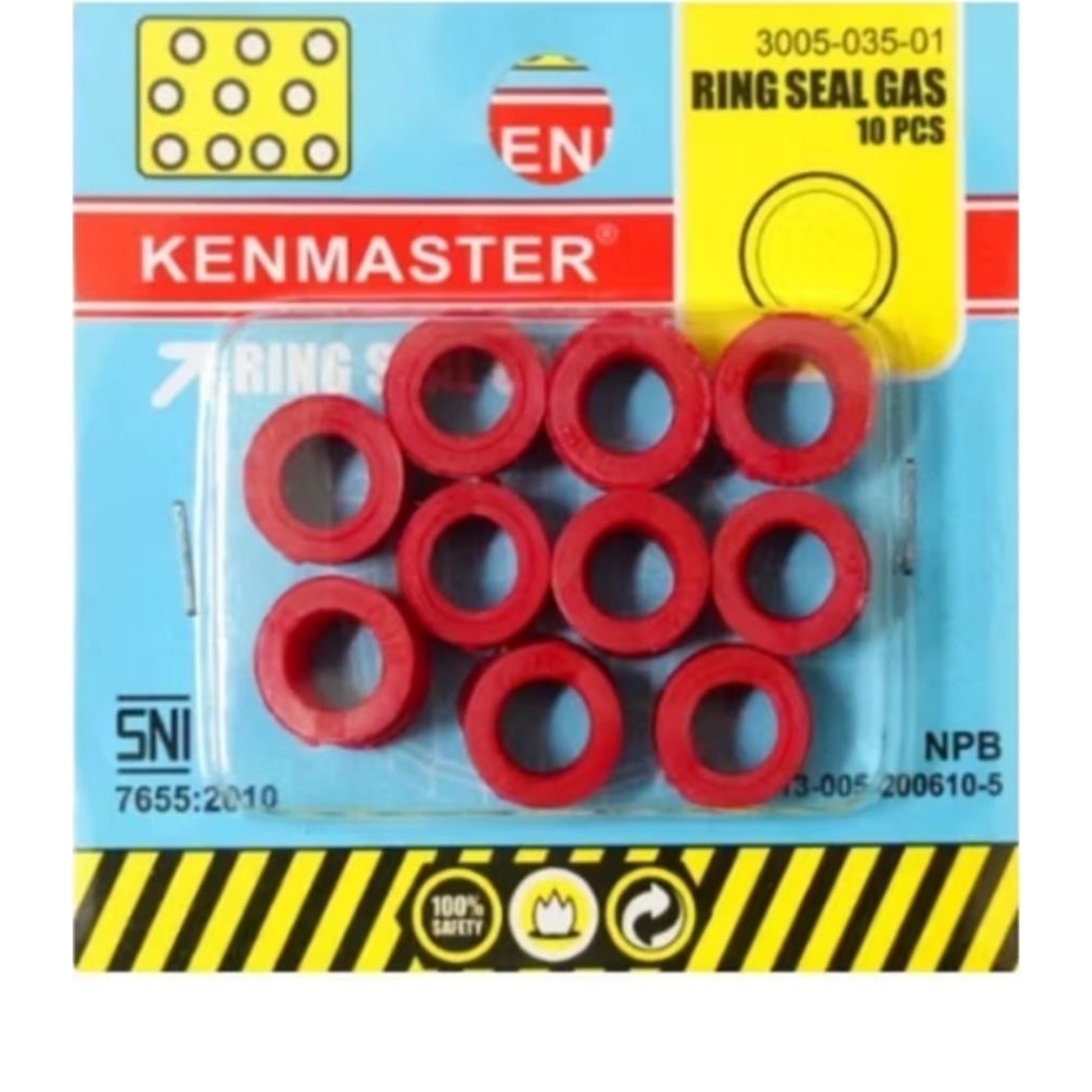 Karet gas tabung 3 kg elpiji isi 10 pcs / seal gas tabung LPG