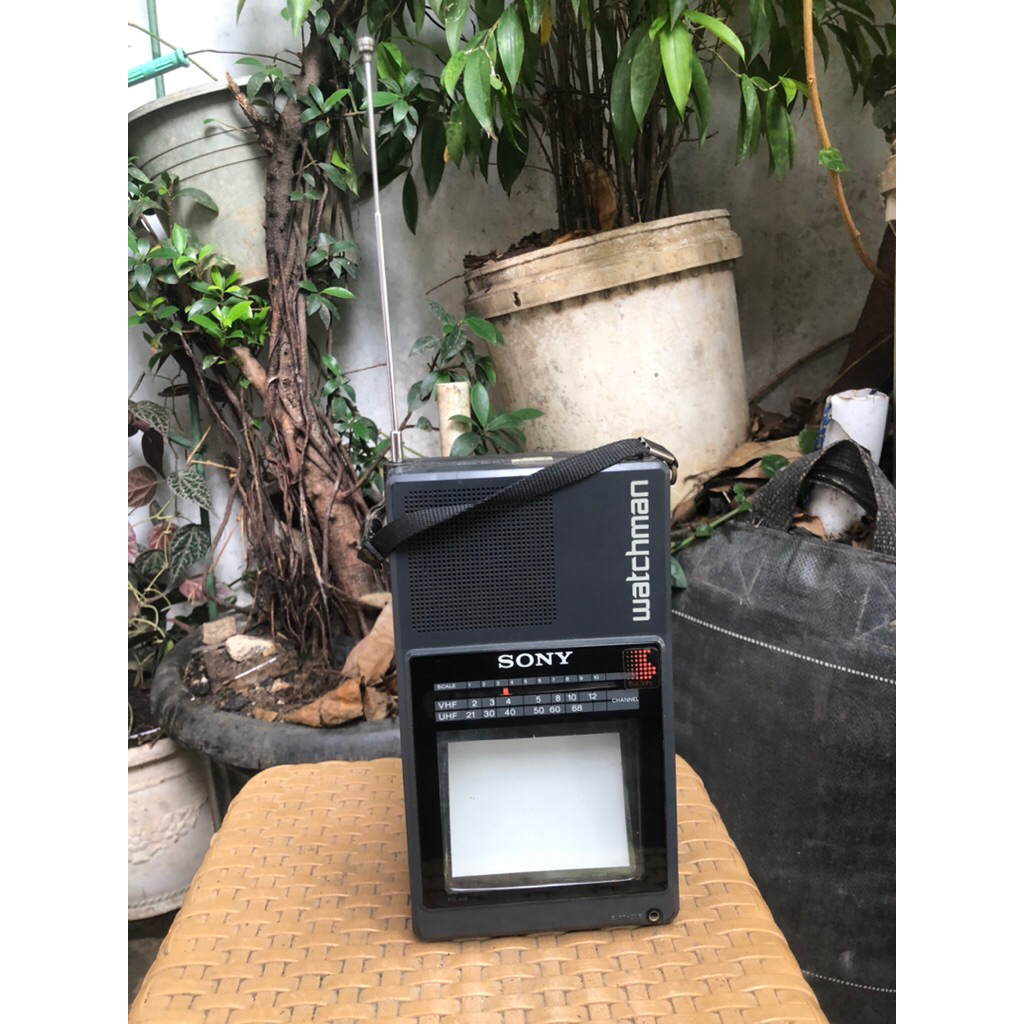 sony watchman fd42e tv sony jadul