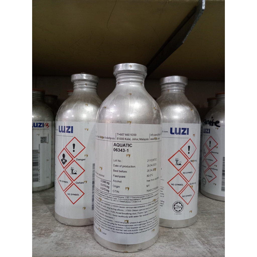 Parfum Aquatic inspired Bul.aqua by Luzi 500ml Segel