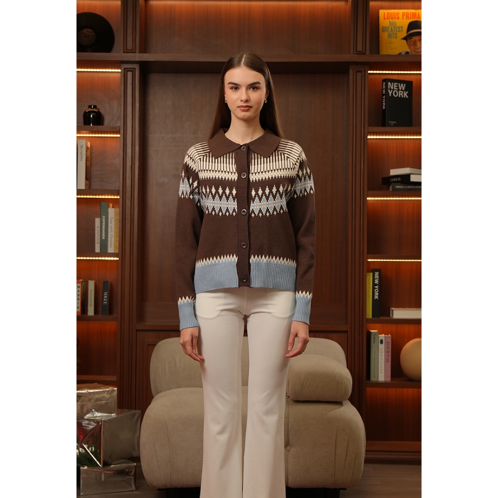 Hardware Clothing Atasan Sweater Rajut Wanita Hardware Frostline Sweater
