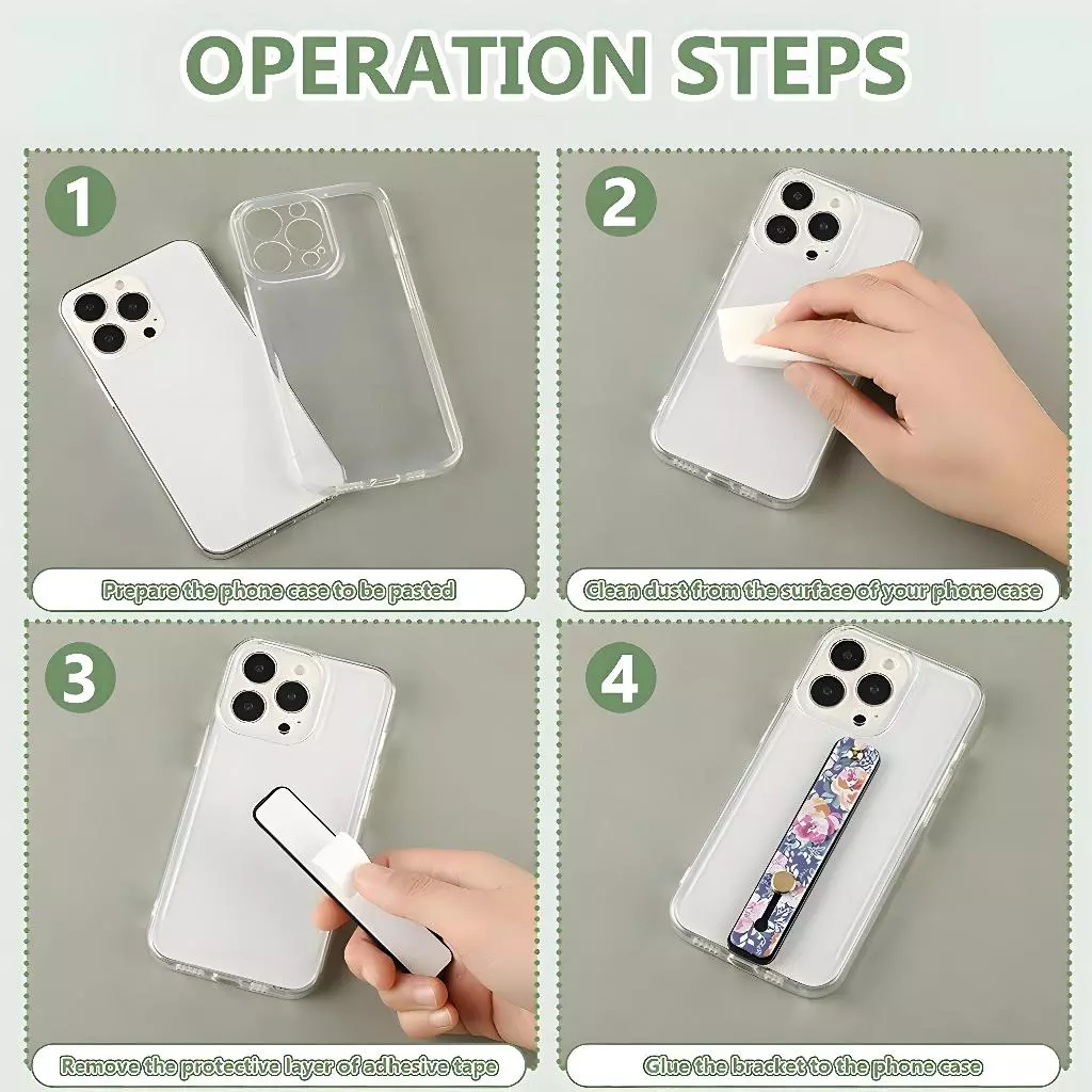 HT - Universal Phone Grip & Stand Holder Stand Magnetic Hand Grip Finger