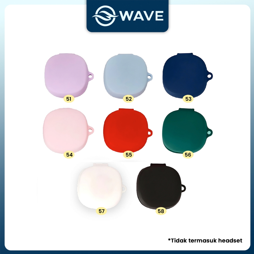 Case WM01 WM02 Baseus Encok Earphone Silikon Polos Warna