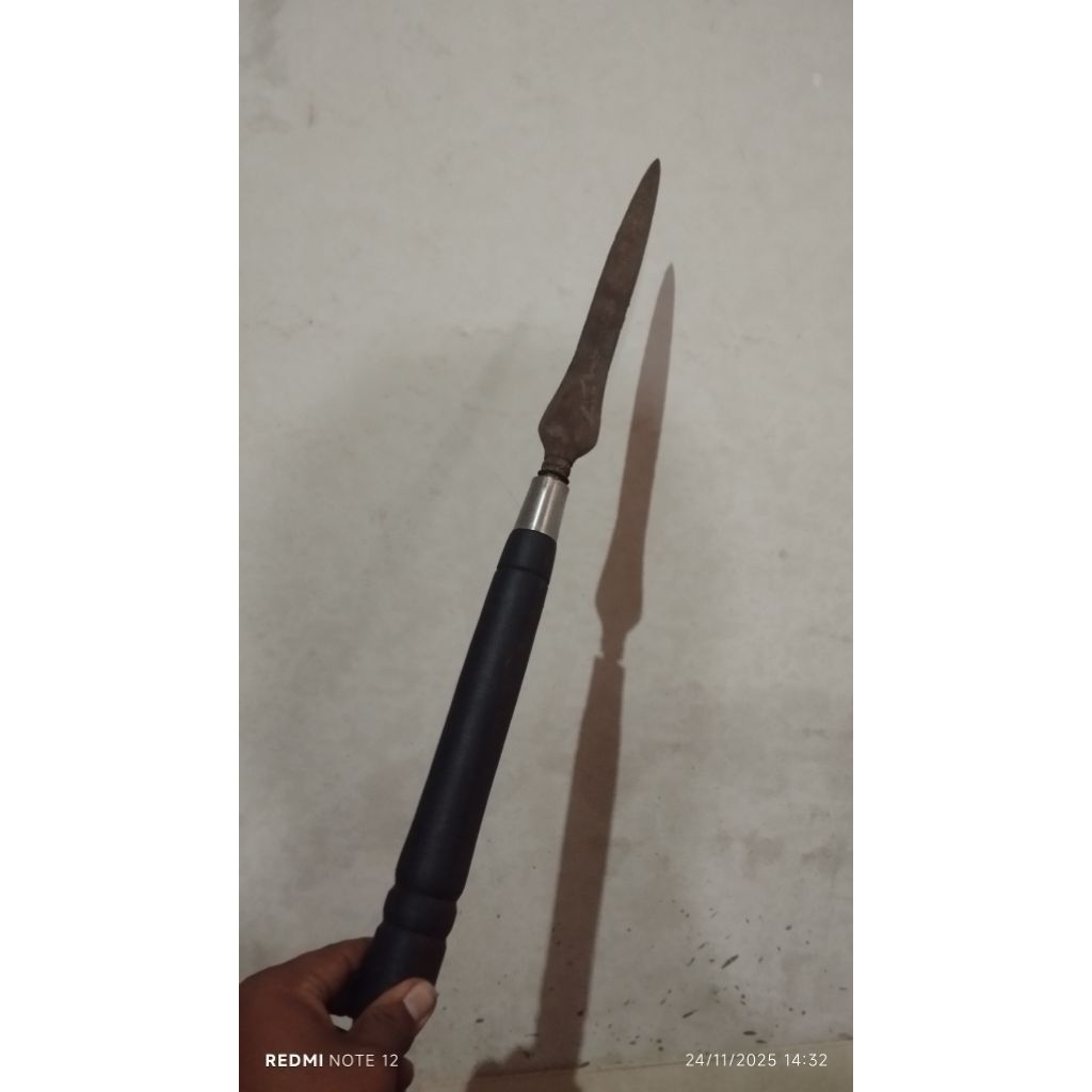 tombak pamor Jung isi dunyo tanpa warangka