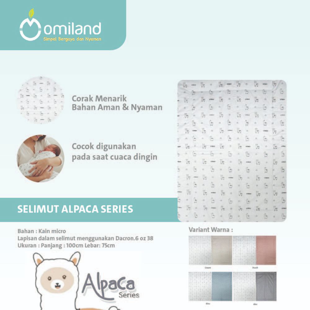 OMILAND Selimut Alpaca Series 75 x 100